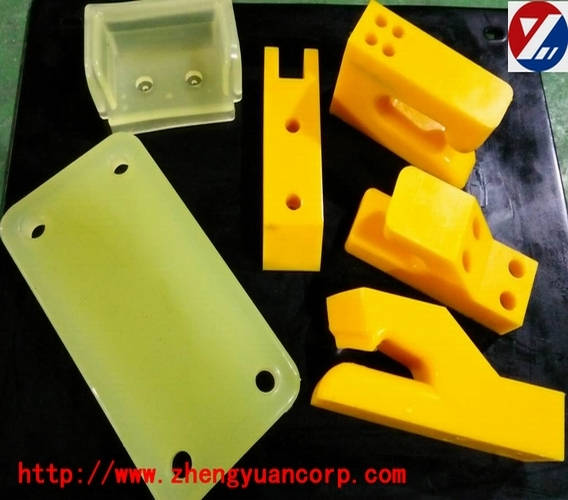 polyurethane molded cast part