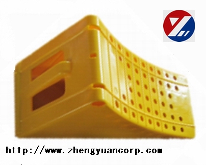 Polyurethane Wheel Chock Wedge Stopper