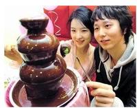 chocolate fountain