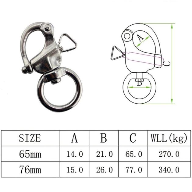 Marine Hardware 304 316 Stainless Steel