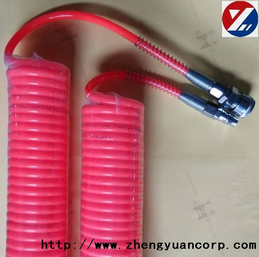 Polyurethane Pneumatic Coil Spiral Spring Air