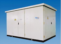 Preassembled transformer station