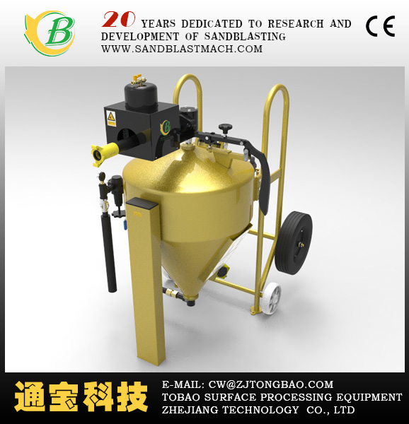 Portable Abrasive Sandblasters/Mobile sandblasting machines