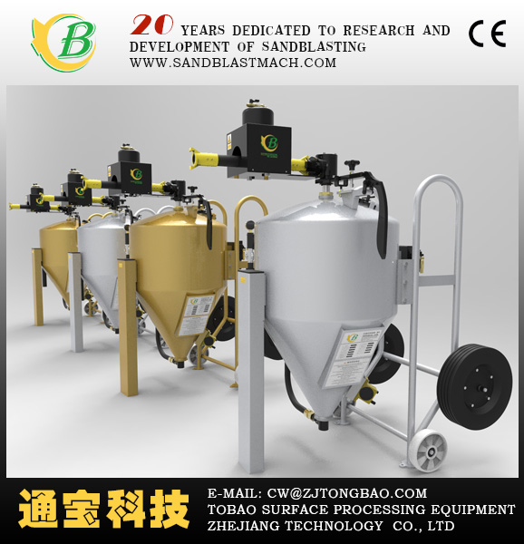China sandblasting machine/Sandblasting and grit blasting Equipment with Accessories