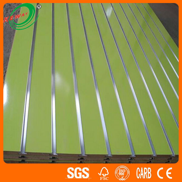 Customized Slots And Color Slatwall Board