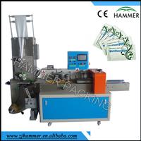hot sale single piece wet tissue packing machine