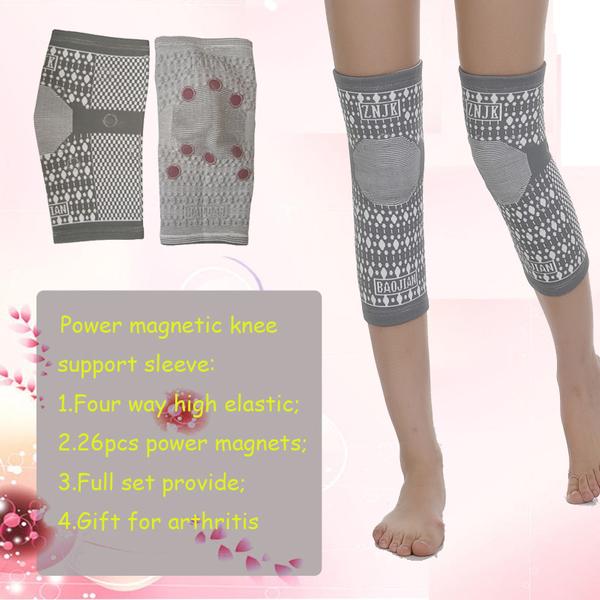Fashion high quality magnetic knee support brace knee sleeve wraps