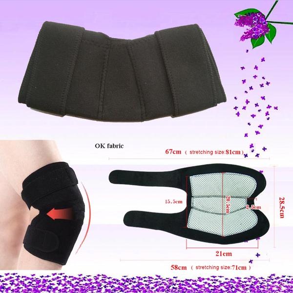 Healthy gift choice for arthritis pain relief magnetic knee support sleeve brace