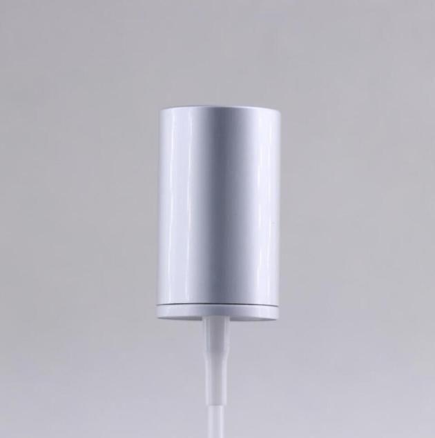 20/410 matte silver custom color aluminum material lotion cream pump