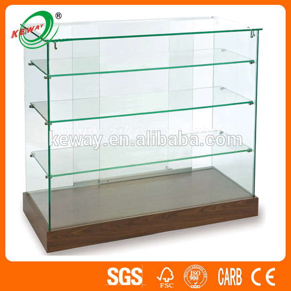Retail Store Tempered Glass Showcases