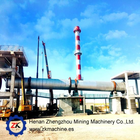 Calcination Rotary Kiln For Cement Limestone