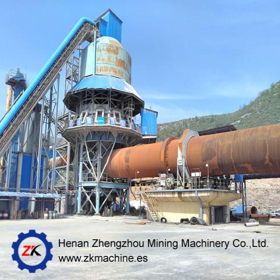 Calcination Rotary Kiln For Cement Limestone