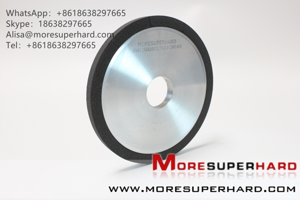 Resin bond CBN grinding wheel, high - speed steel workpiece    Alisa@moresuperhard.com