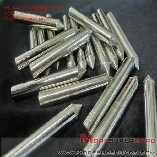 Carbide grinding by electroplated diamond grinding head Alisa@moresuperhard.com