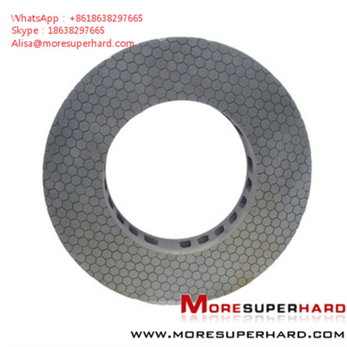 vitrified bond double disc grinding wheel Alisa@moresuperhard.com