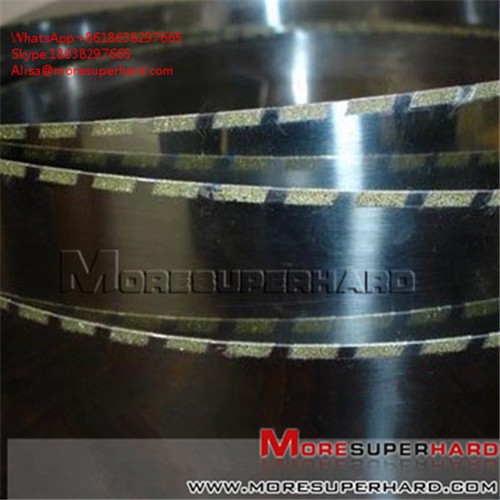 Electroplated Diamond Band Saw Blades