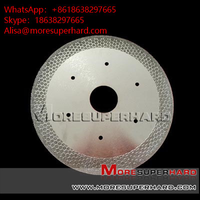 Electroplated Diamond Cutting Blades & Discs  Alisa@moresuperhard.com