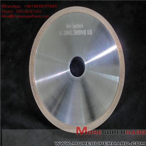 Metal - bonded diamond grinding wheel processing ceramics Alisa@moresuperhard.com