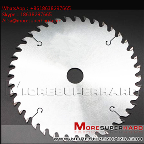 Custom Cutter PCD circular saw blade for laminate Panel Sizing Scoring Alisa@moresuperhard.com