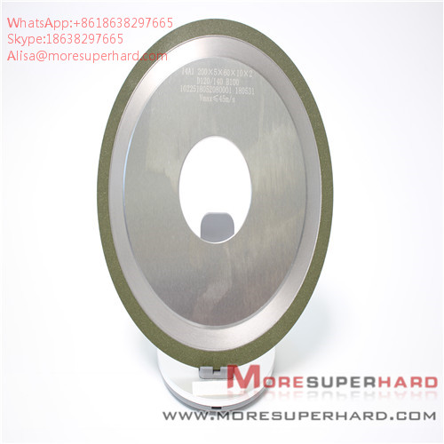 14a1 resin diamond and CBN mixed bond grinding wheel  Alisa@Moresuperhard.com