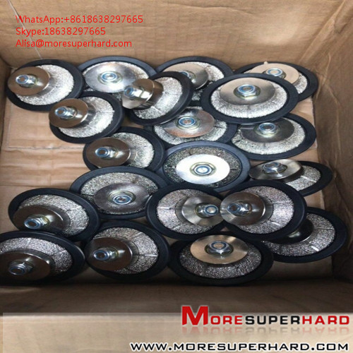 Vacuum Welded Diamond Grinding Wheel For