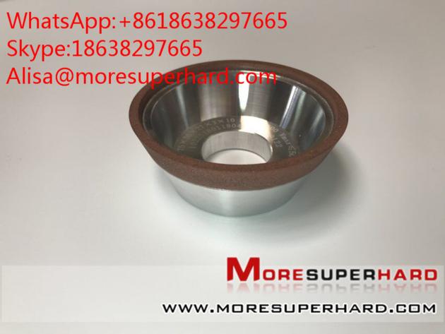 11V9  cnc resin diamond grinding wheel Alisa@moresuperhard.com