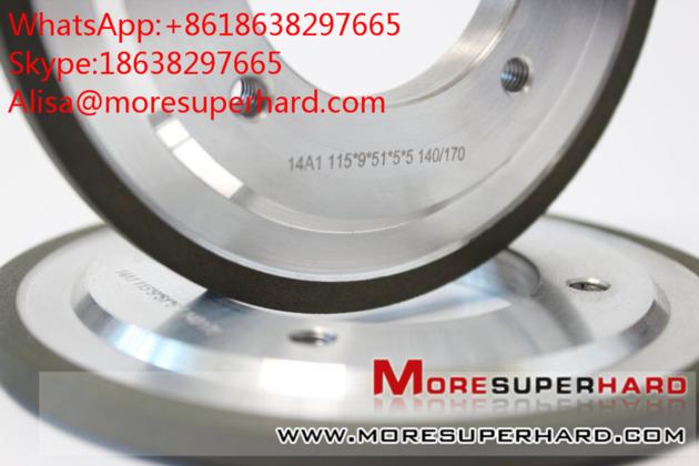 14A1 Resin Diamond Wheel For Glass
