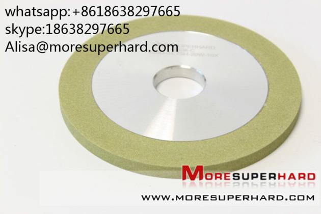 1A1 Ceramic bonded diamond grinding wheel Alisa@moresuperhard.com