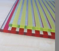 Color glazed tempered glass
