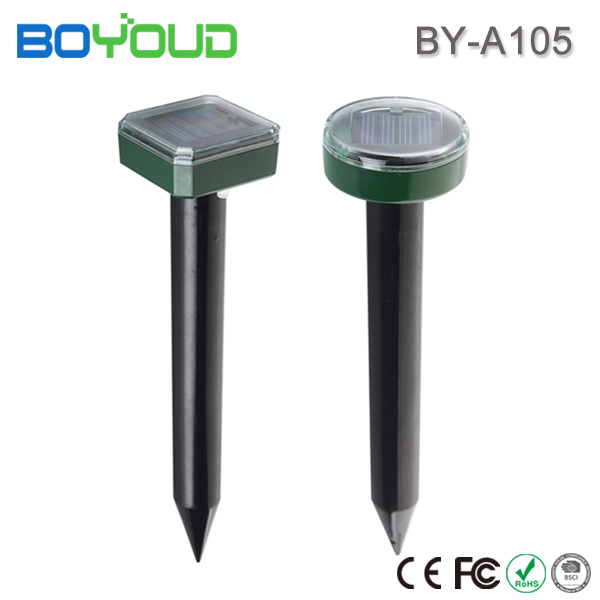 ABS Non-Poison Solar Powered Animal Repeller Mole Snake Repeller Rodent Repeller
