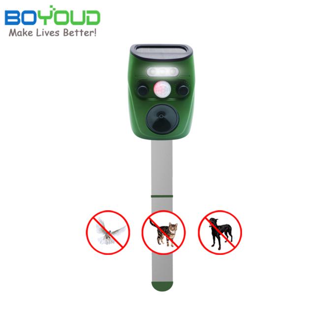 Outdoor Solar Animal Repeller Ultrasonic Monkey