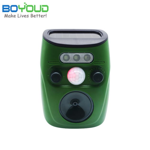Outdoor Solar Animal Repeller Ultrasonic Monkey