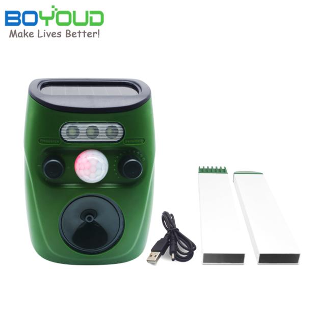 Outdoor Solar Animal Repeller Ultrasonic Monkey