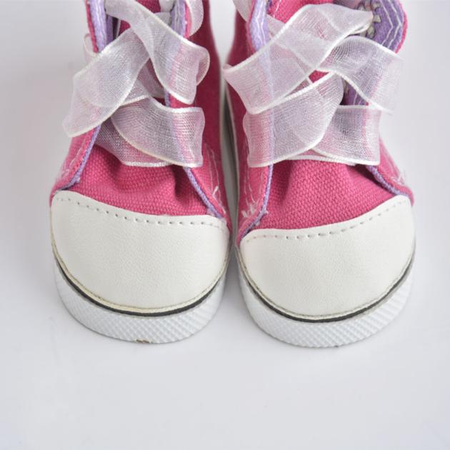 Custom Design Mini Canvas Doll Shoes