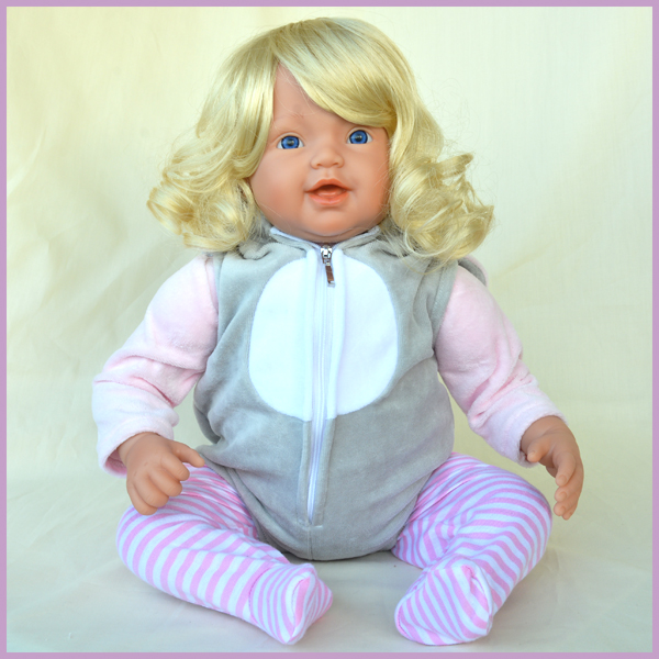 Cute dolls wholesale reborn paintable doll kits for sale