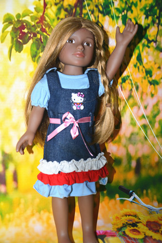 Cake Doll Dress 18 Inch Doll
