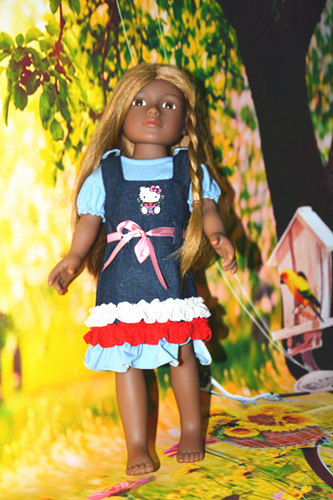 Cake Doll Dress 18 Inch Doll