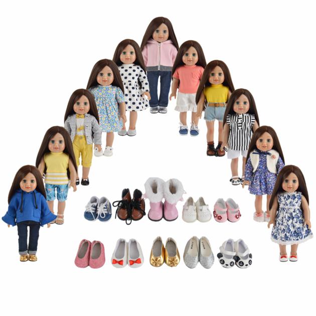 Doll accessory, fashion doll outfits sets for 18 inch american girl doll clothes