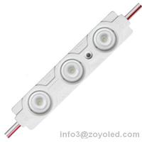 High power injection molding waterproof 3 chips led modules light