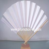 white paper fans/paper hand fans