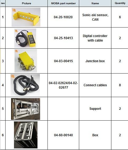 Vogele Paver Parts Electrical Parts Leveling