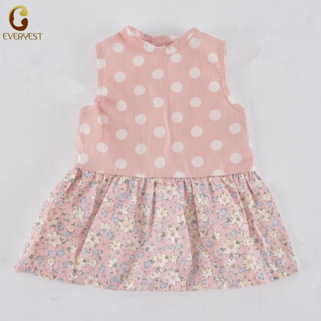 Pink Dot Doll Dress For 18inch