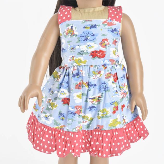 Summer Doll Matching Dresses For 18