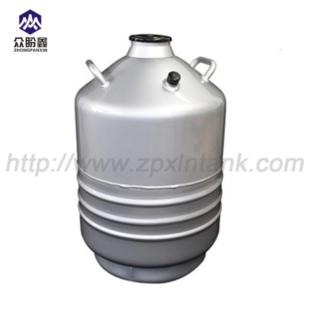 Dewar Vessel 35 L Freezing Bull Semen Storage Tank Liquid Nitrogen Biological Dewar Price
