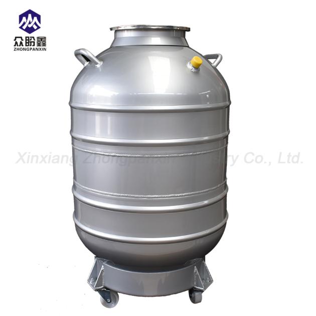 100 L Chemical Storage Tank Liquid Nitrogen Transport Cylinder Cryogenic Vessel