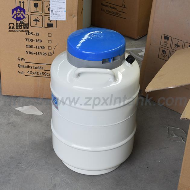 YDS 10L Liquid Nitrogen Storage Dewar 10 Liter 50 mm diameter Cylinder