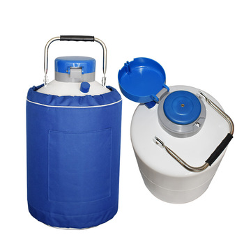 Liquid Nitrogen Dewar Tank With High