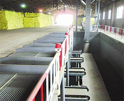 Belt Scale Batching Fertilizer Blending Line