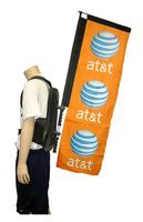 Backpack banners, Backpack flag,body banner,backpack flag pole
