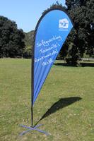 Teardrop flag, teardrop banner, custom teardrop flags, Advertising flags
